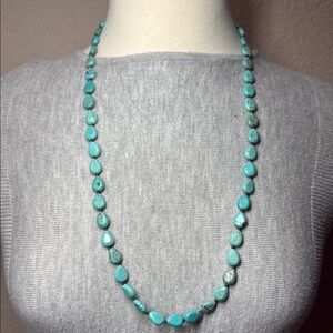 Vintage ff Turquoise Gemstone Necklace